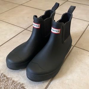 Hunter ankle boots